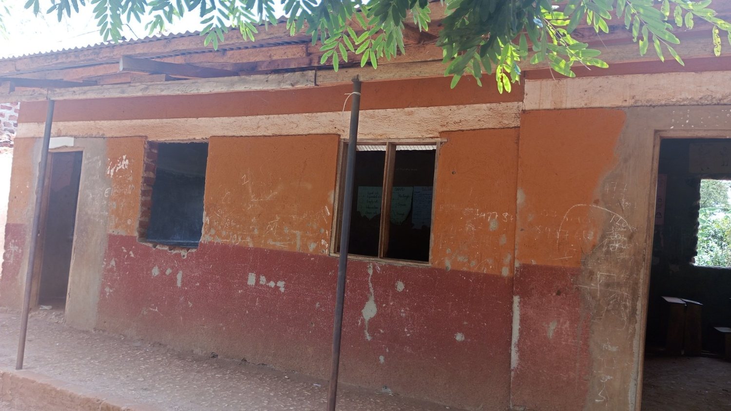 Existing school building